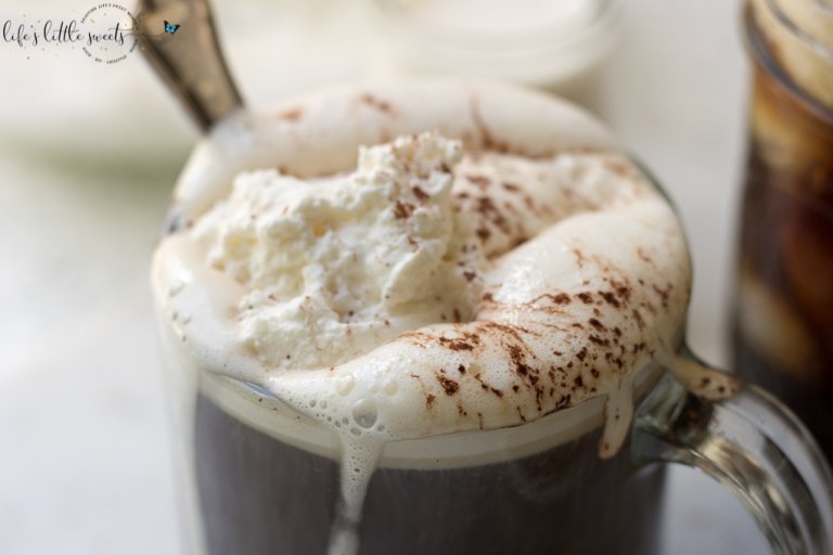 Coffee with Whipped Cream (Hot and Cold) Life's Little Sweets