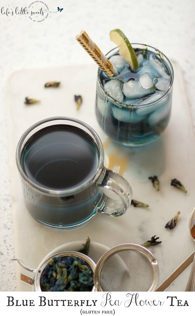 Butterfly Pea Flower Tea (Hot, Cold) - Galaxy - Life'S Little Sweets