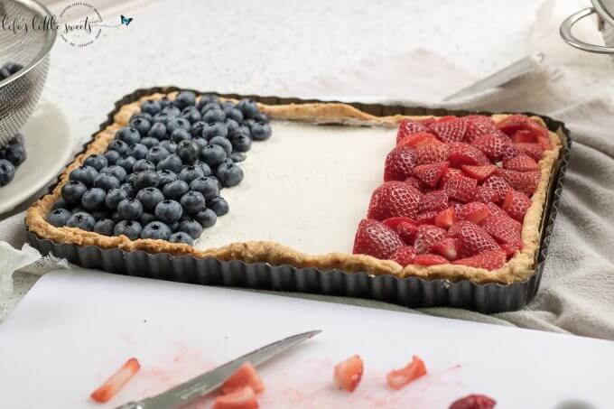 French Flag Tart