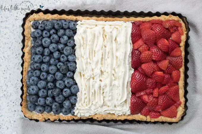 French Flag Tart