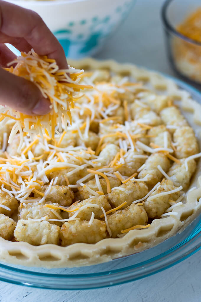 Chicken Pot Pie Tater Tot Casserole Recipe