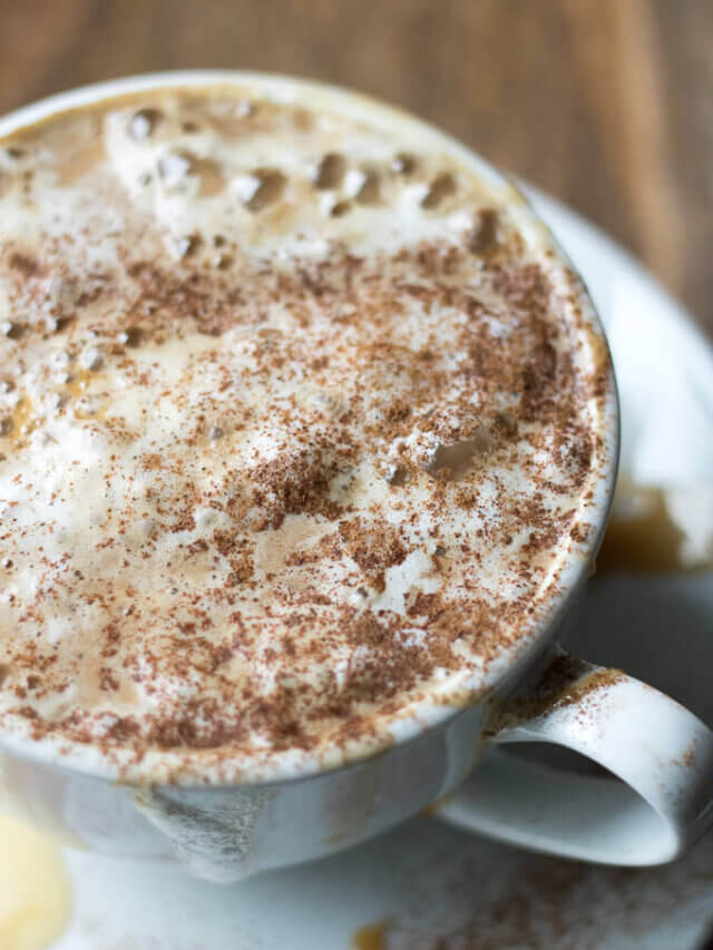 White Chocolate Caramel Caffè Mocha Story