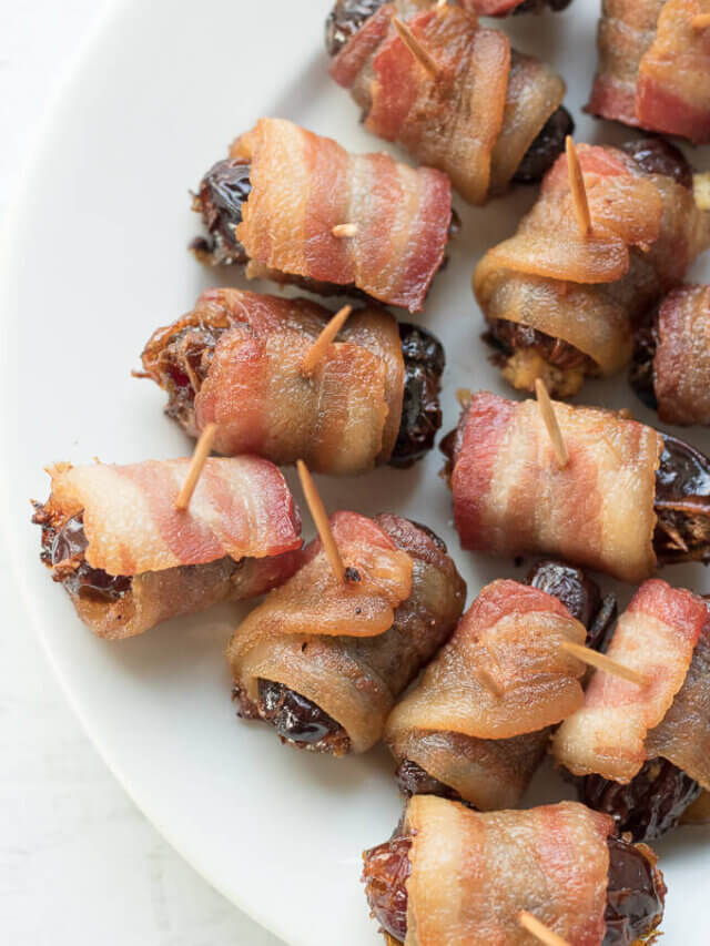Bacon Wrapped Stuffed Dates Story