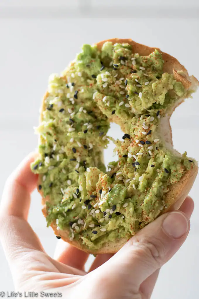 Avocado Bagel Toast