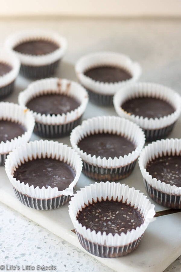 Nut Butter Cups (DairyFree, Refined Sugar Free, Gluten Free, Healthy
