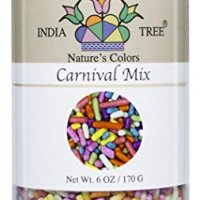 India Tree Nature's Colors Carnival Sprinkles, 6 Ounce