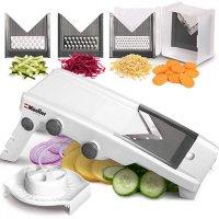 Mueller Austria V-Pro Multi Blade Adjustable Mandoline Slicer and Vegetable Julienner with Precise Maximum Adjustability