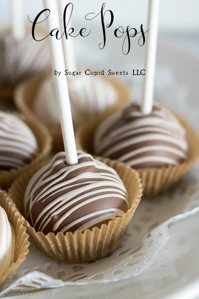 Cake Pops by Sugar Cupid Sweets LLC - I'm sharing some photos of beautiful and delicious chocolate and vanilla cake pops made by my friend Laura of Sugar Cupid Sweets LLC. #cakepops #chocolate #vanilla #njbakery #bakery #sugarcupidsweetsllc #sugarcupidsweets 