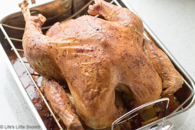 How to Roast a Turkey - Roasted Turkey is a savory and delicious staple recipe that every cook should know especially for Thanksgiving and Christmas. The recipe only requires turkey, unsalted butter, stock, salt, pepper and optional ingredients and is actually very simple to make! #howto #Thanksgiving #Easter #Christmas #recipe #savory #turkey #roastedturkey #meat #poultry