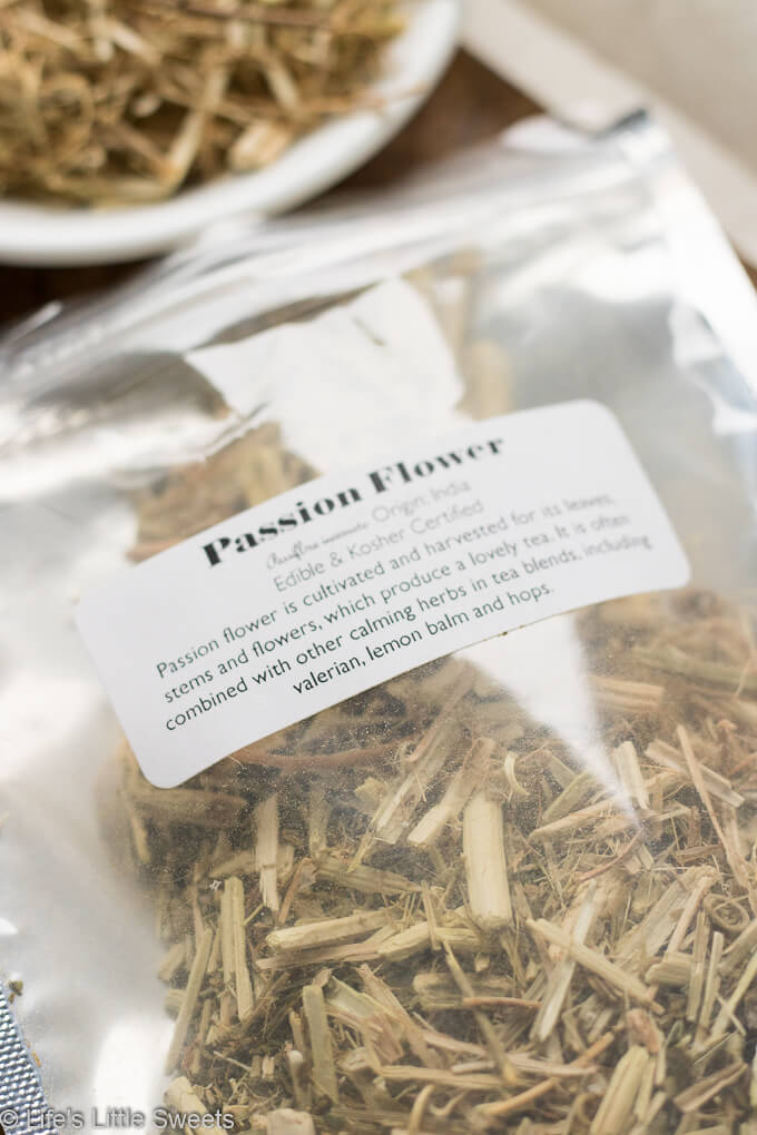 Passion Flower Tea (Hot, Soothing, Promotes Sleep, Reduces Anxiety