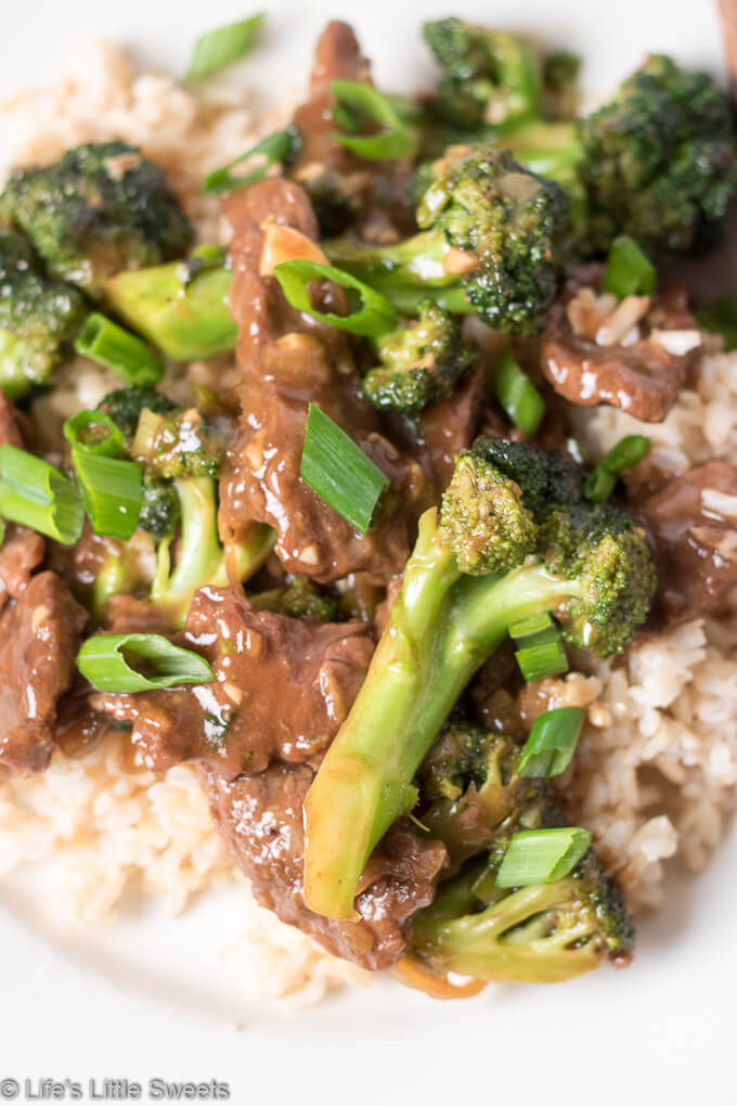 Homemade Beef and Broccoli over Brown Rice (Oyster Sauce, Soy Sauce