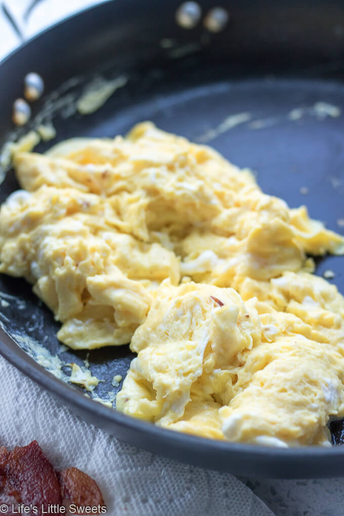 Scrambled Eggs in Bacon Fat (Keto, Paleo) Life's Little Sweets