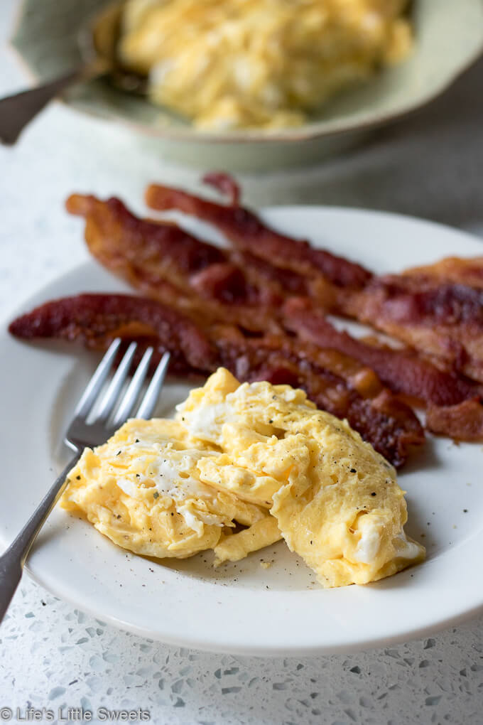 Scrambled Eggs in Bacon Fat (Keto, Paleo) Life's Little Sweets