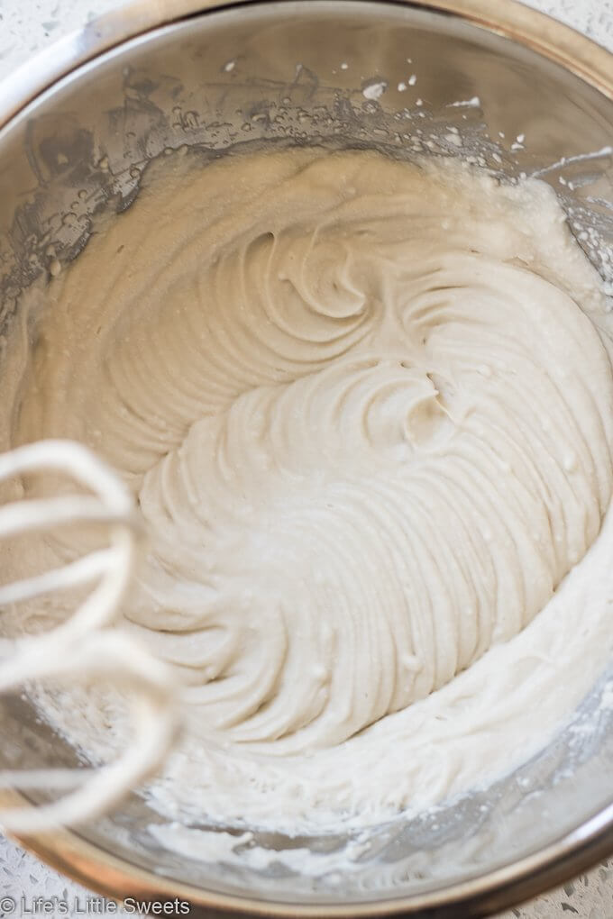 Vegan Coconut Whipped Cream and Frosting overhead