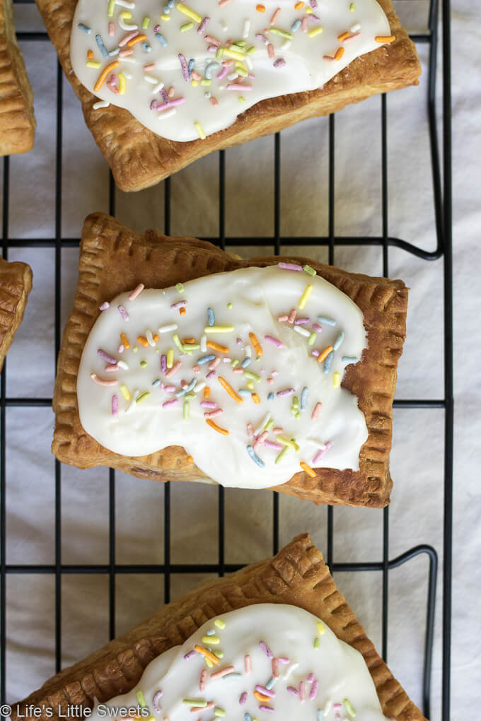 Air Fryer Puff Pastry Pop Tarts Puff Pastry, Sprinkles, Butter, Sugar