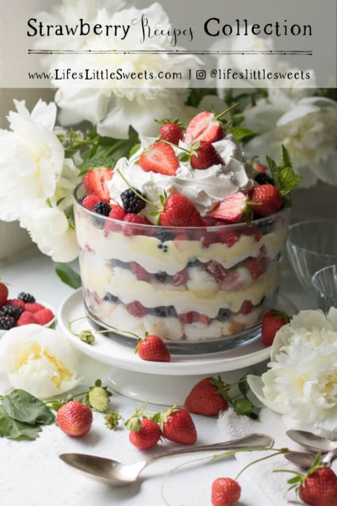Strawberry Recipes Collection - We have compiled a list of Strawberry Recipes from the blog to give you recipe inspiration throughout Strawberry Season! We have sweet and some savory recipes with ideas for appetizers, salads, breakfast, snacks, dinner and dessert of course! #strawberryseason #nationalpickstrawberriesday #strawberryrecipes #recipecollection #reciperoundup #strawberry #eatlocal #eatseasonal #freshstrawberries