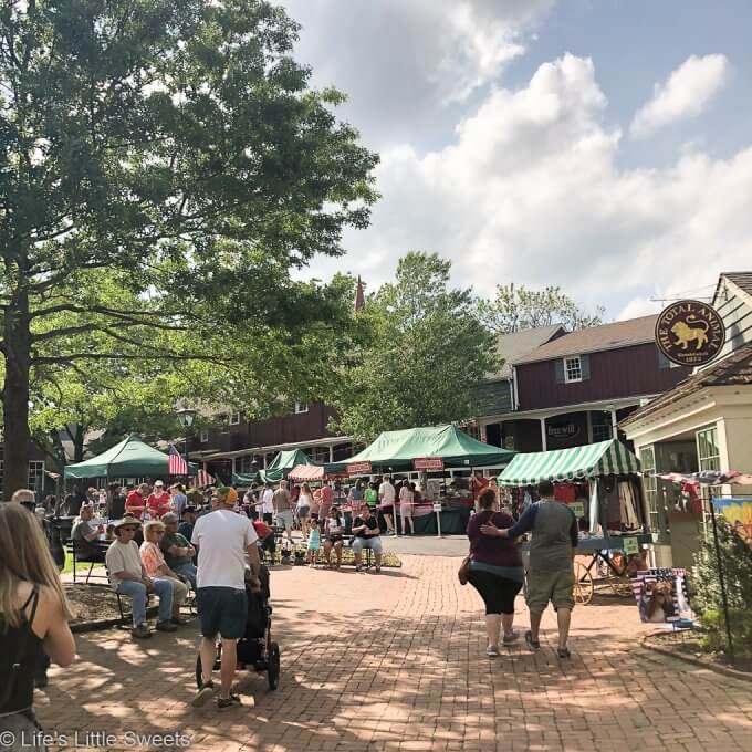 Visit to the Strawberry Festival at Peddler's Village