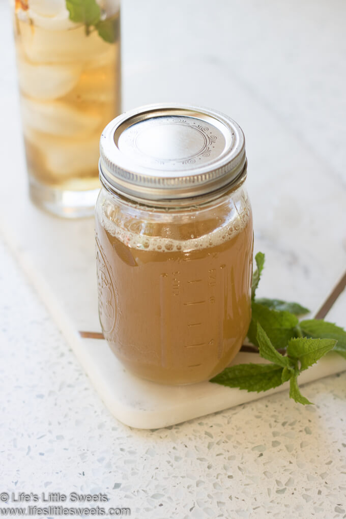 Hops Lemon Verbena Mint Simple Syrup Life's Little Sweets