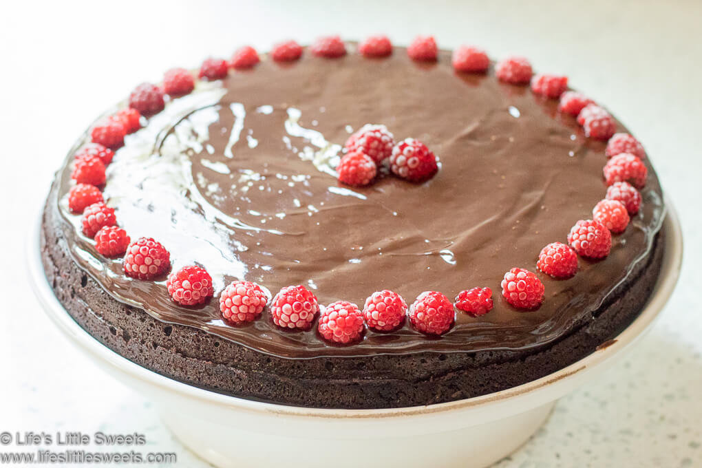 Flourless Chocolate Cake with Wineberries (Japanese Raspberries) - Life ...