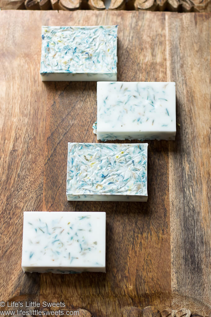 How to Make Cornflower Rose Shea Butter Soap (Homemade, Heat Pour Method) Life's Little Sweets