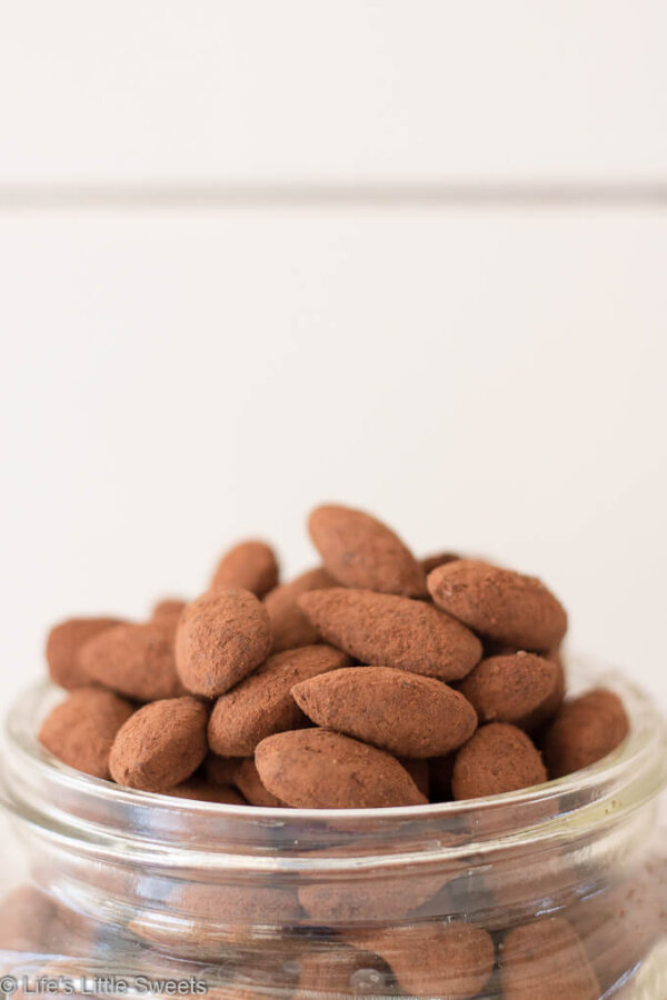 Cocoa Almonds (Maple Syrup, Cocoa Powder, Kosher Salt, Almonds) Life
