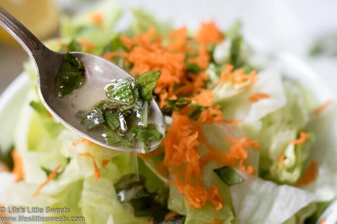 Fresh Herb Salad Dressing lifeslittlesweets.com