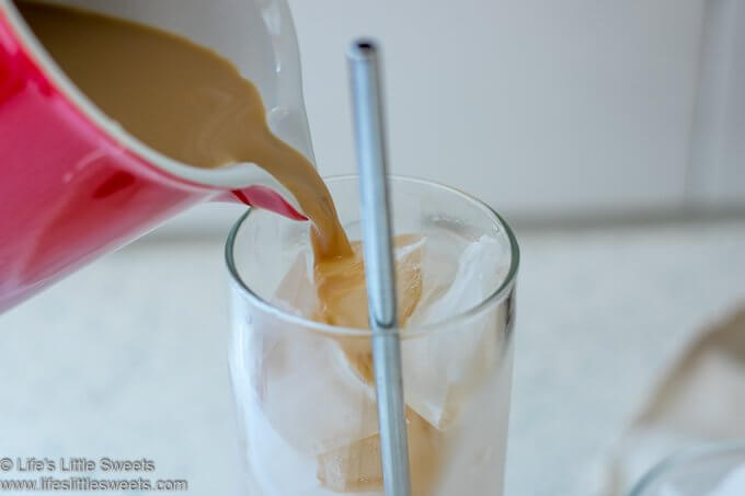 Sweetened Condensed Milk Iced Coffee lifeslittlesweets.com 