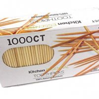 1000 Count 100% Natural Bamboo Toothpicks – Kitchen Essential