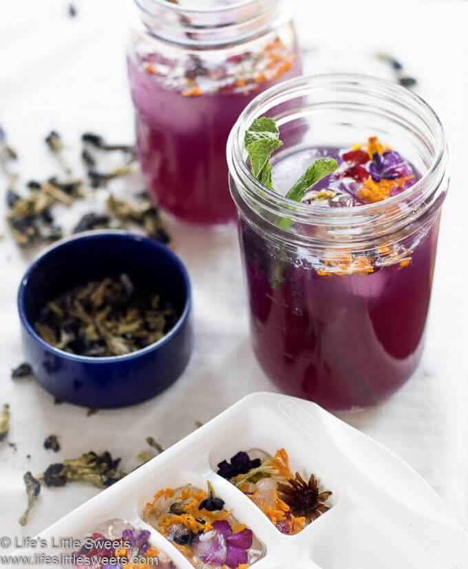 Butterfly Pea Flower Gin Mule lifeslittlesweets.com