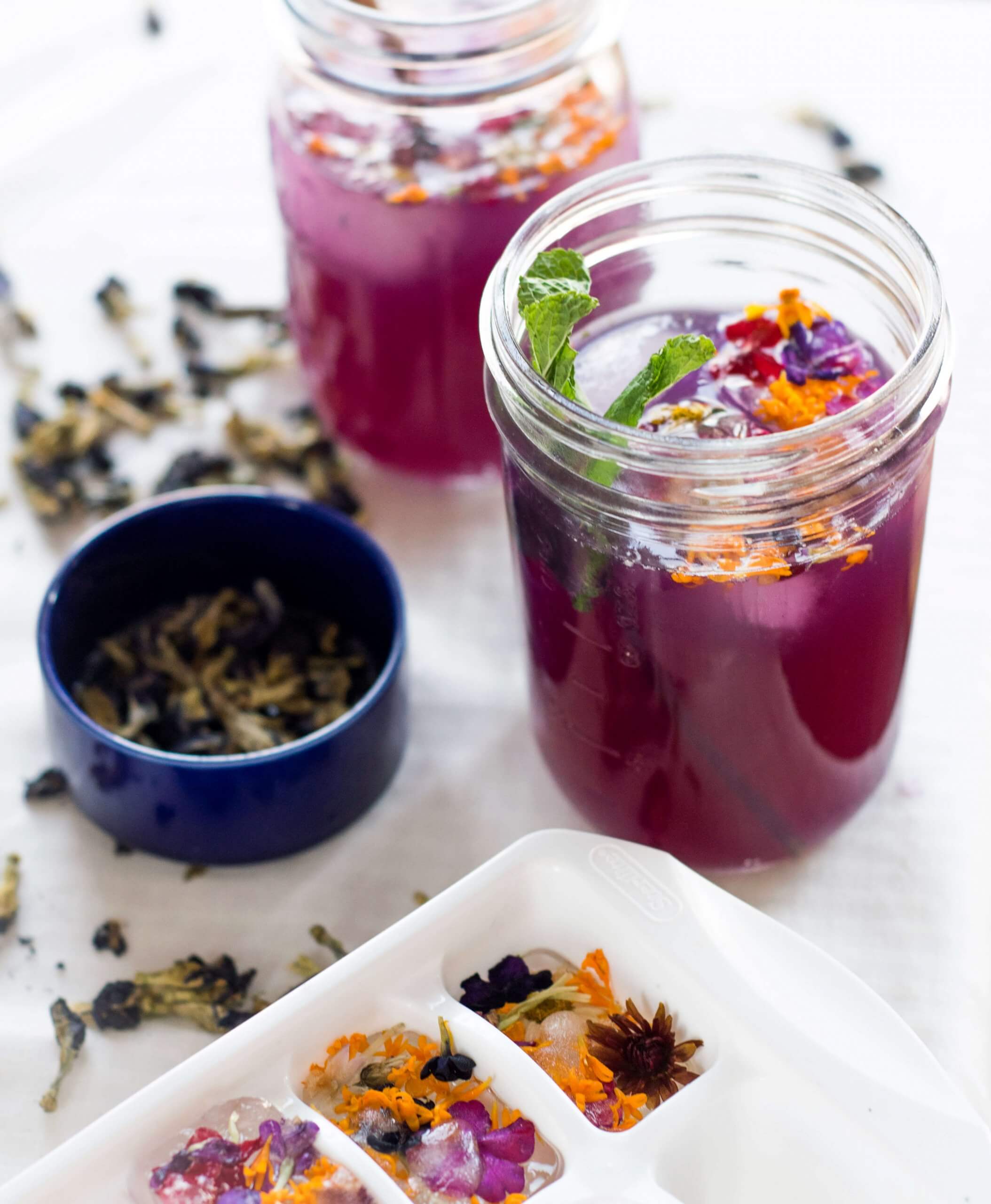Butterfly Pea Flower Gin Mule (Citrus) Life's Little Sweets