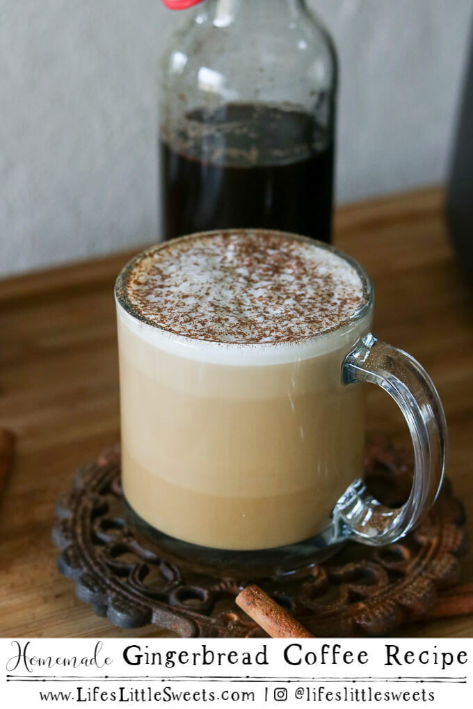 Homemade Gingerbread Coffee Recipe - Sweet, Spiced, Hot, Delicous