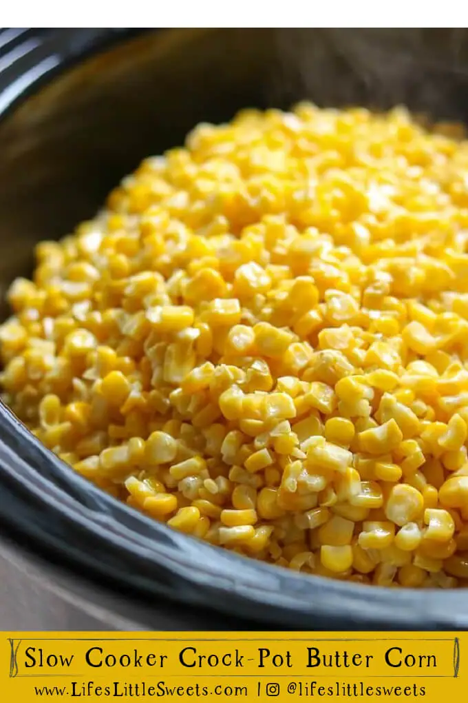 Slow Cooker Crock-Pot Butter Corn Recipe