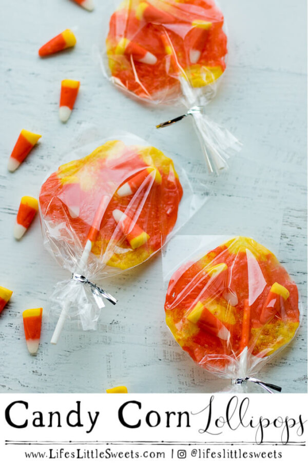 Candy Corn Lollipops Life's Little Sweets