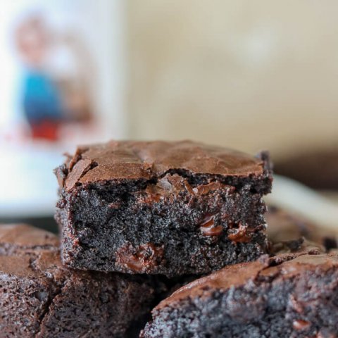 Cold Brew Brownies lifeslittlesweets.com