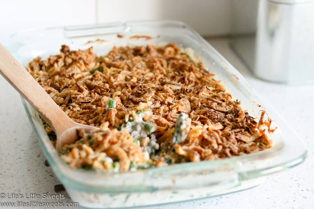 Green Bean Casserole lifeslittlesweets.com