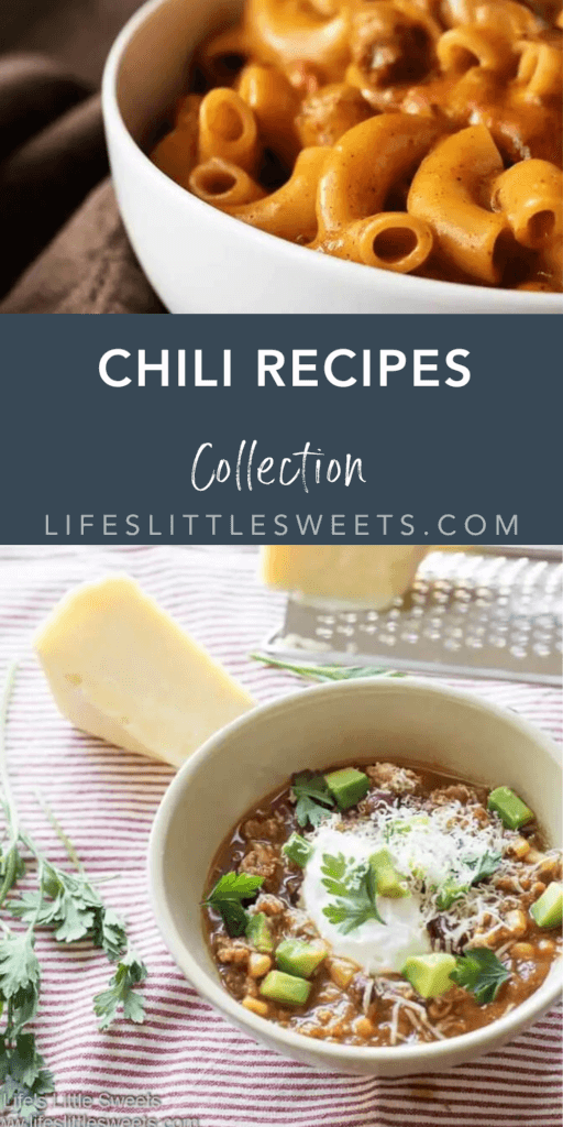 chili recipes with text overlay