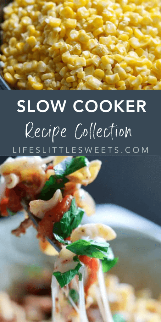slow cooker recipe collection with text ovrerlay