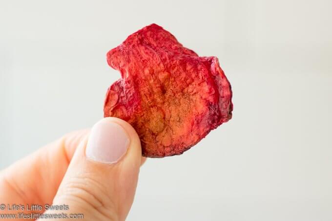 Air Fryer Beet Chips - Healthy, Snack, Nutritious, Savory #beets #airfryer #beetchips #snack #healthy #easy #nutritious www.lifeslittlesweets.com