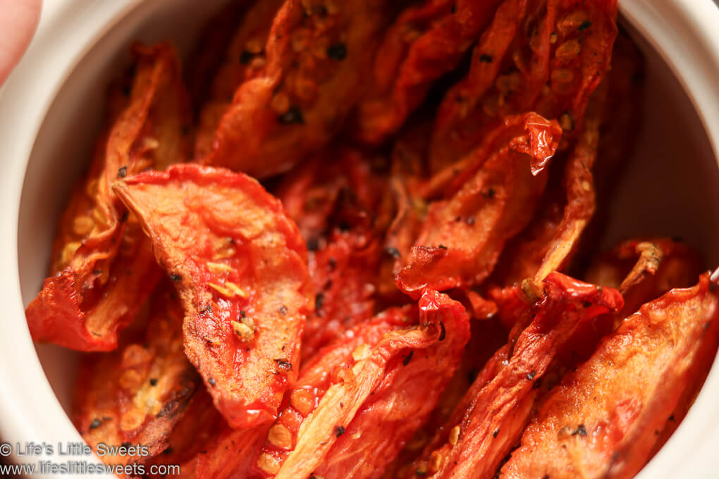 Air Fryer SunDried Tomatoes (Vegan, GF) Life's Little Sweets