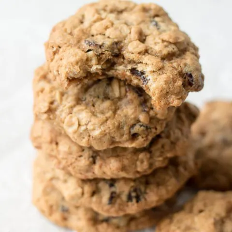 Oatmeal Raisin Cranberry Cookies www.lifeslittlesweets.com