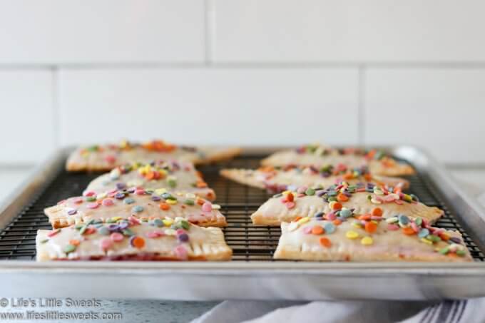 Pop-Tarts on a plate