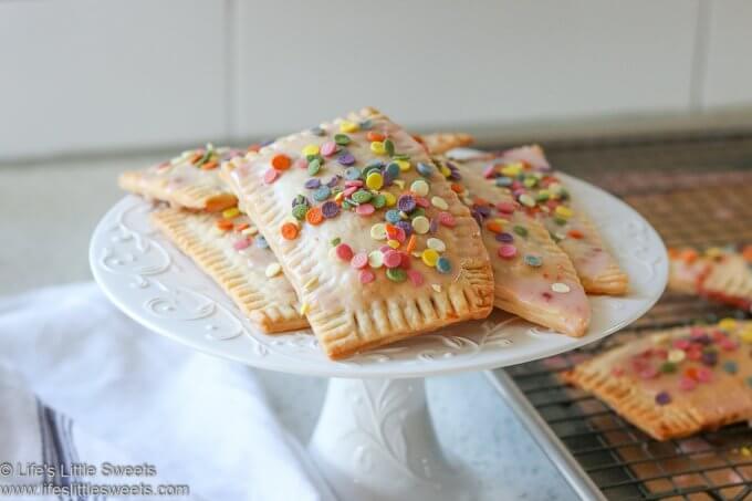 Pop-Tarts on a plate