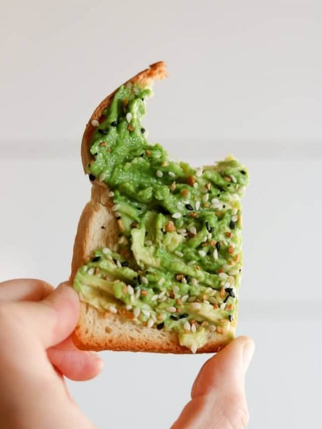 Everything Bagel Seasoned Avocado Toast Story