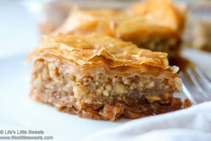 Baklava Recipe www.lifeslittlesweets.com