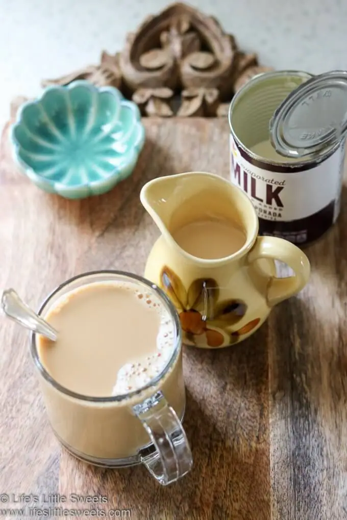 coffee on a wood table surface