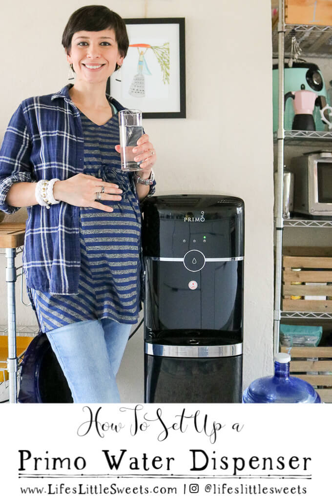 How To Set Up a Primo Water dispenser www.lifeslittlesweets.com