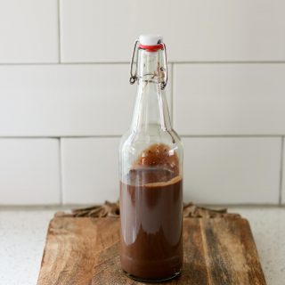 2-Ingredient Chocolate Sauce Syrup
