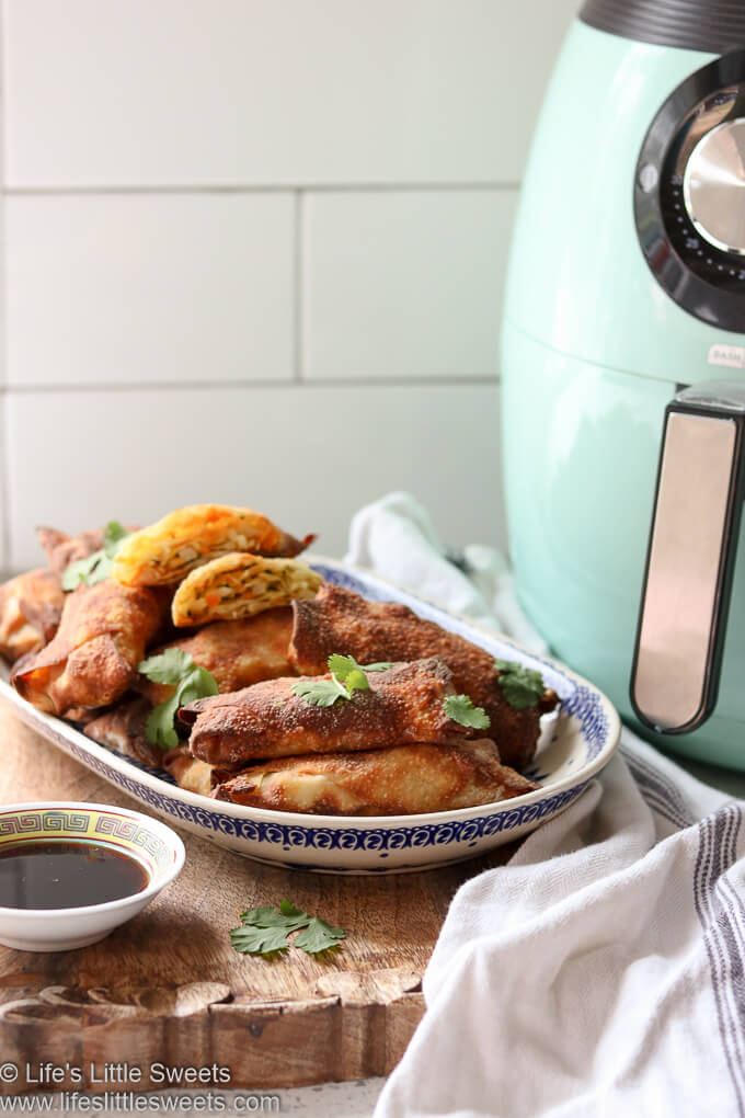 Air Fryer Egg Rolls with air fryer