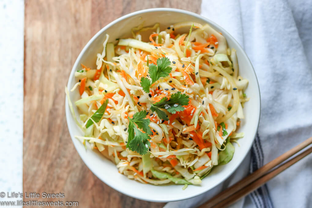 Asian Inspired Cole Slaw
