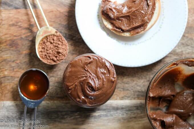 Chocolate Peanut Butter overhead photo with ingredients